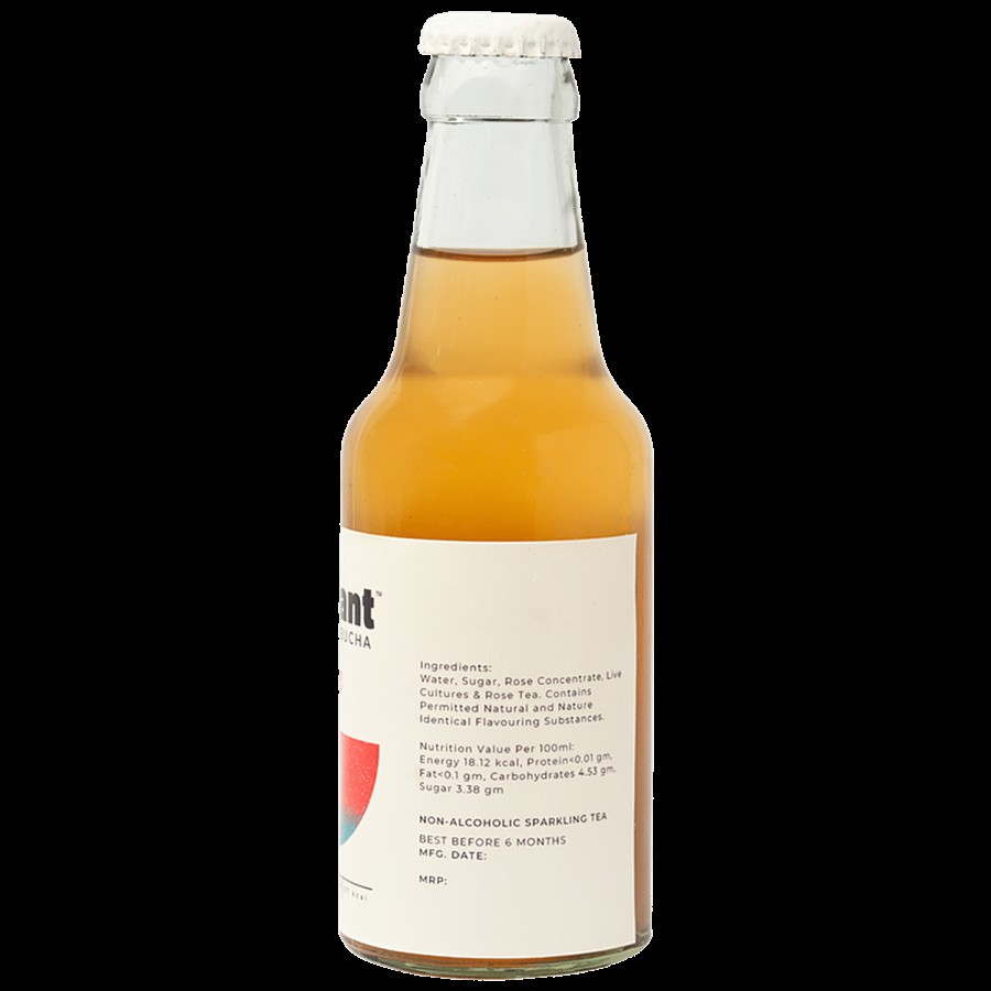 Mossant Rose Kombucha - Low Sugar