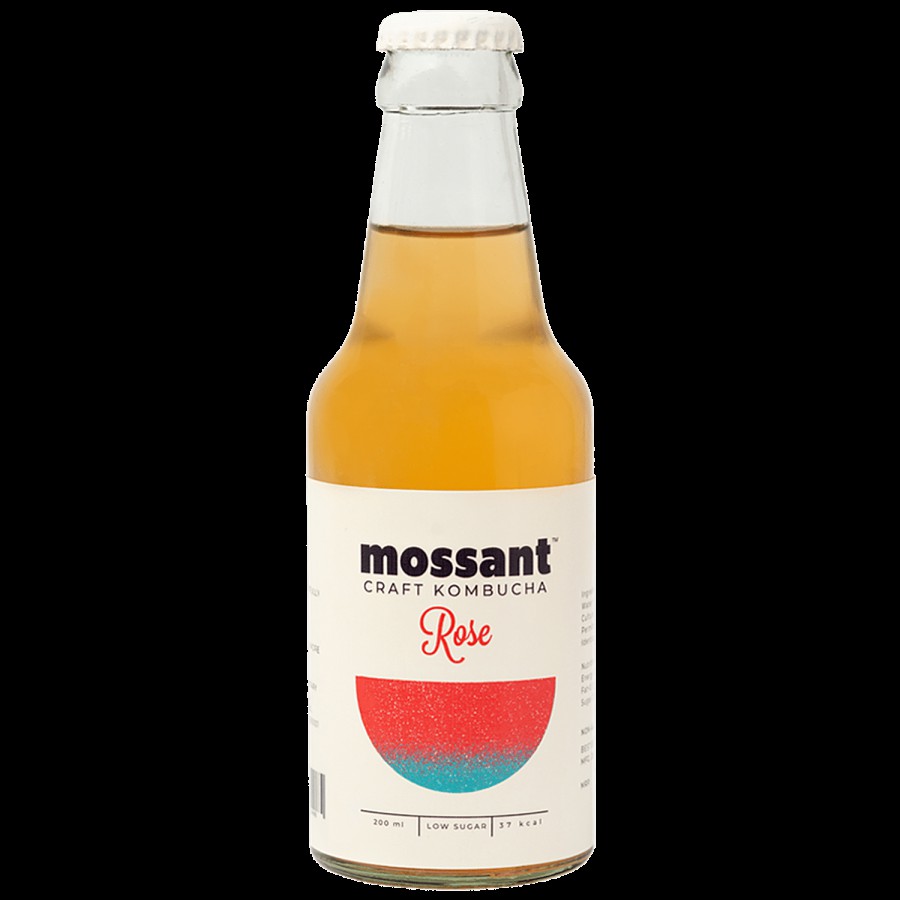 Mossant Rose Kombucha - Low Sugar