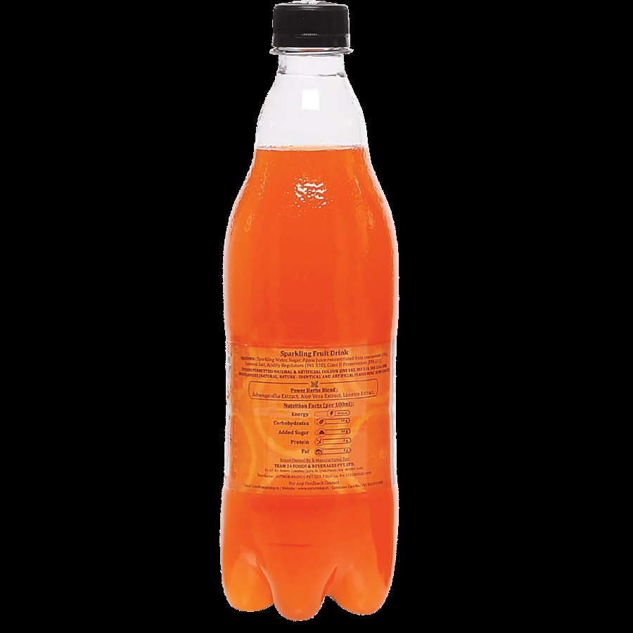 Nature Day Sparkling Fruit Drink - Orange