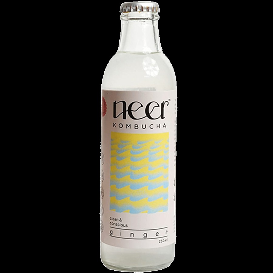 Neer kombucha Ginger Kombucha - Gluten Free