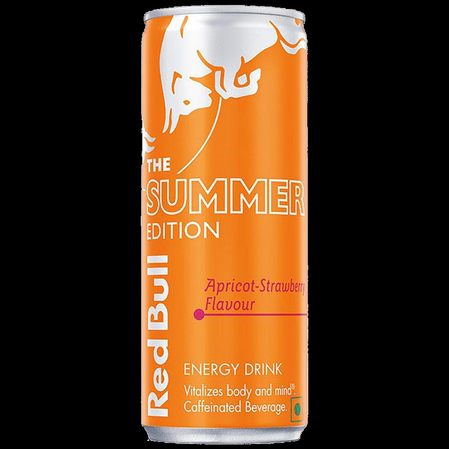 Red Bull Energy Drink The Summer Edition - Apricot-Strawberry Flavour