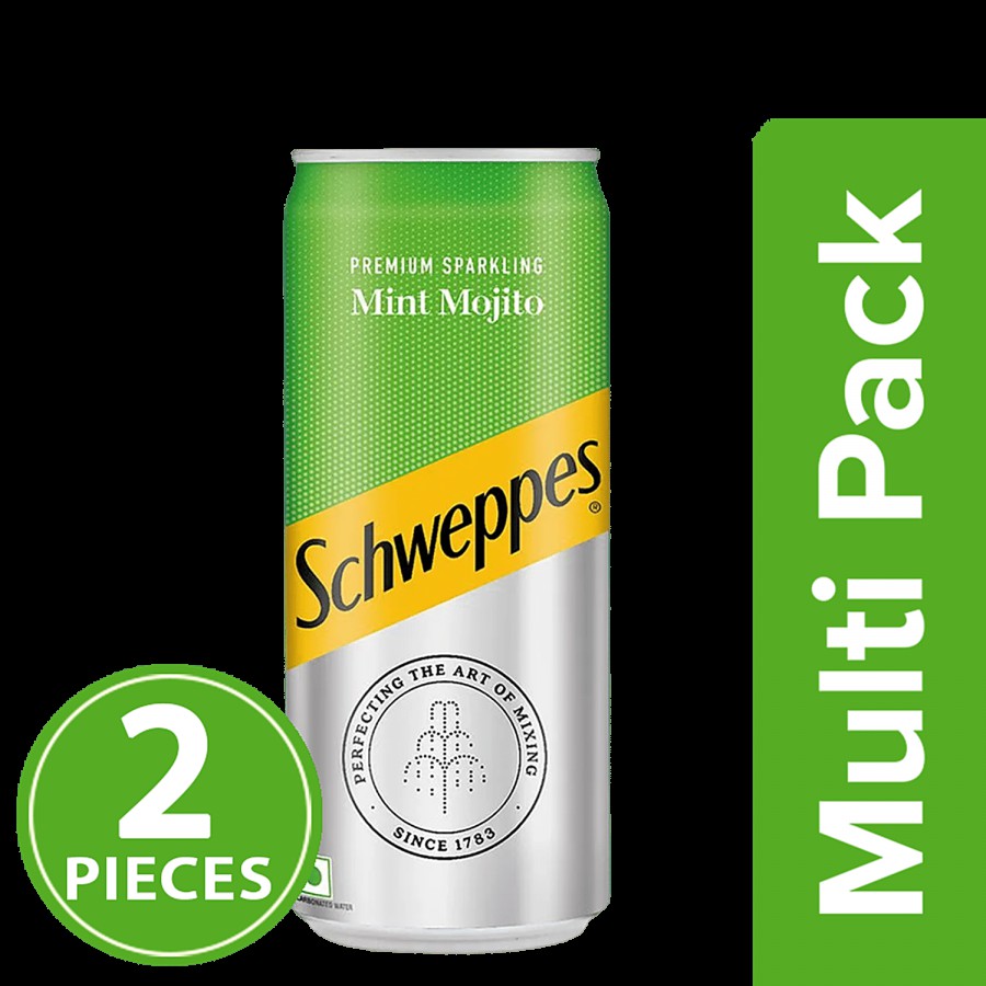 Schweppes Mint Mojito Premium Sparkling Mixer - Carbonated Water