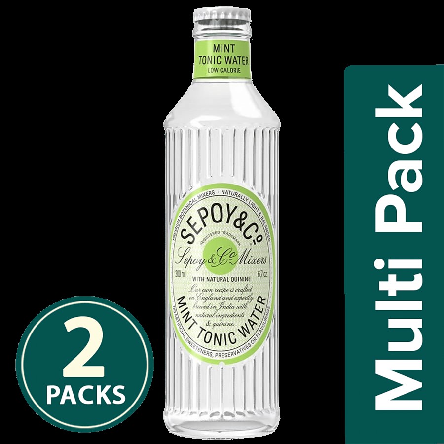 Sepoy & Co. Mint Tonic Water - Natural Quinine