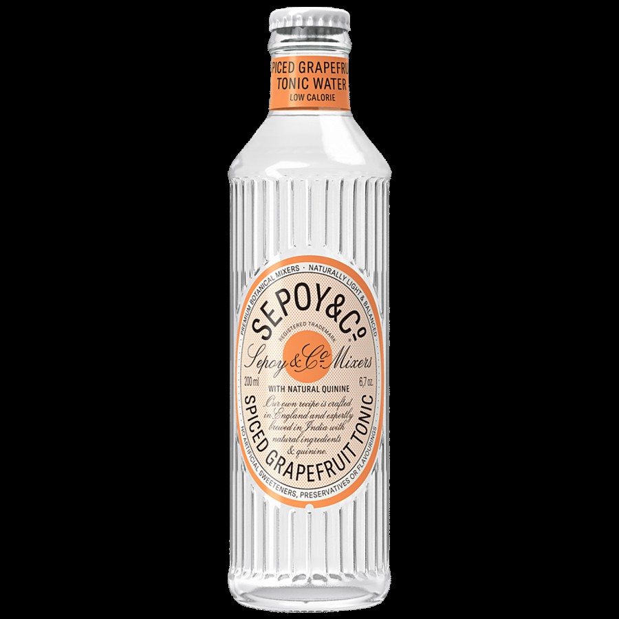 Sepoy & Co. Spiced Grapefruit Tonic Water - Natural Quinine