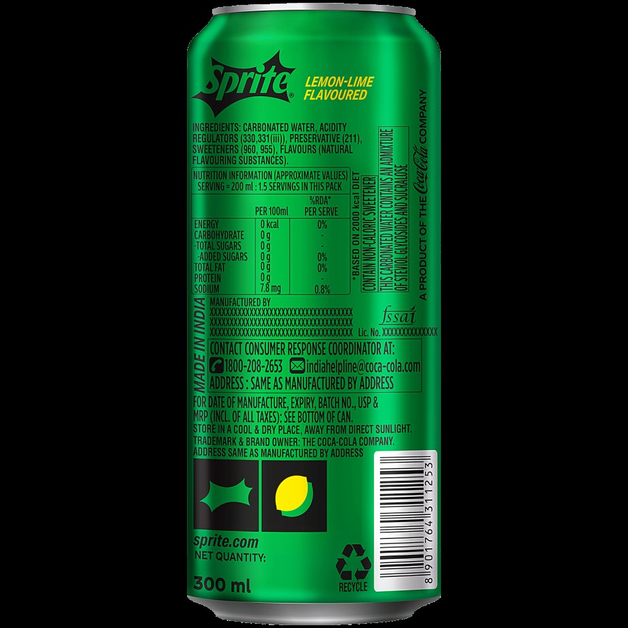 Sprite Zero Sugar