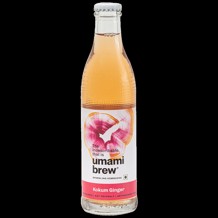 Umami Brew Sparkling Kombucha - Kokum Ginger