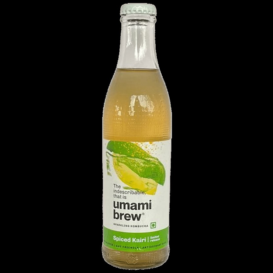 Umami Brew Spiced Kairi Kombucha - Low Calorie