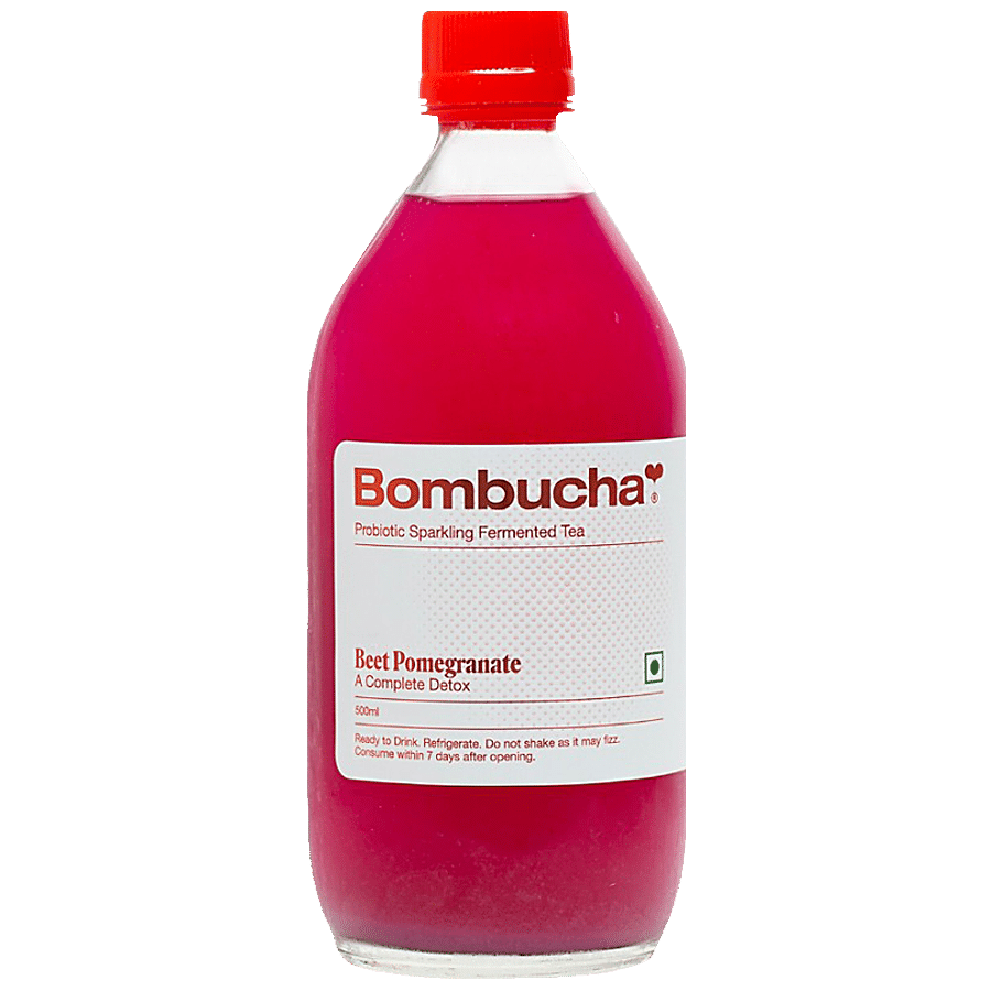 Bombucha Beet Pomegranate Kombucha