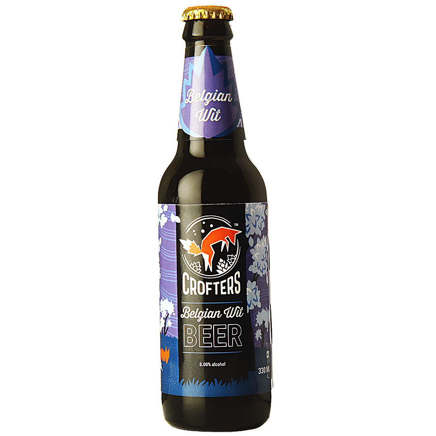 Crofters Belgian Wit Beer - Non-Alcoholic