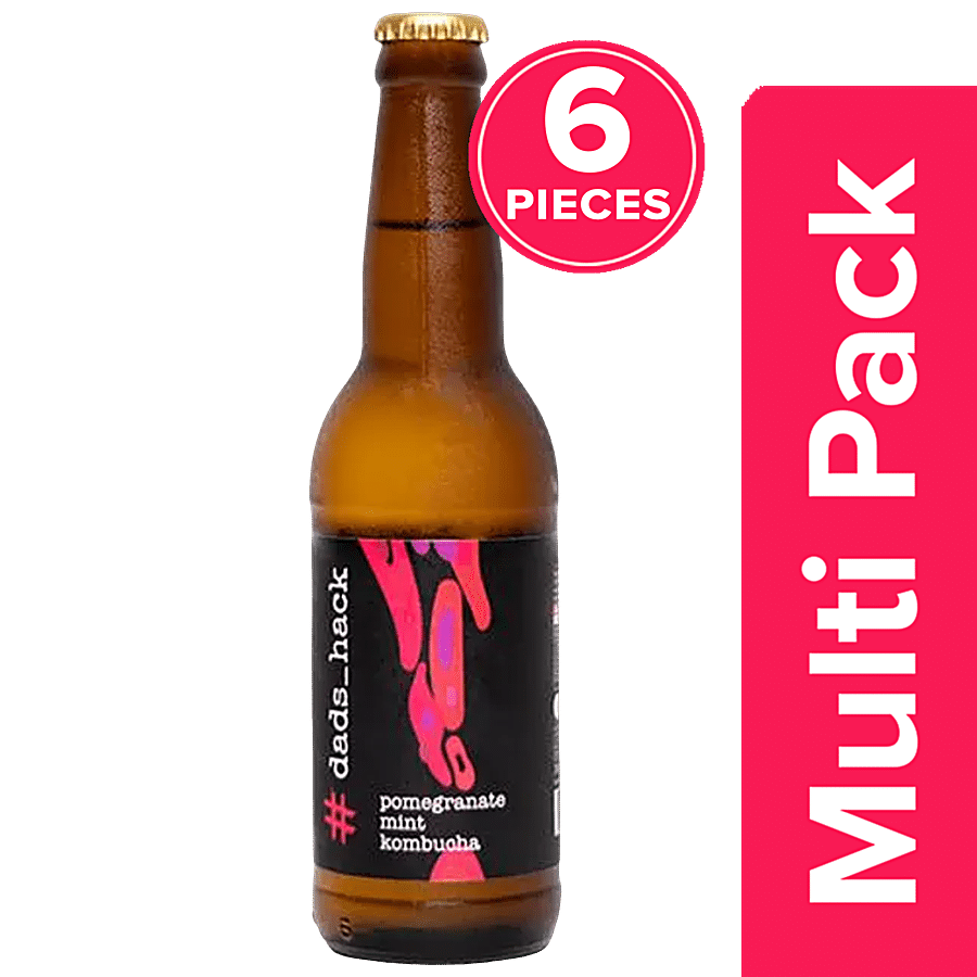 Dad's Hack Pomegranate Mint Kombucha