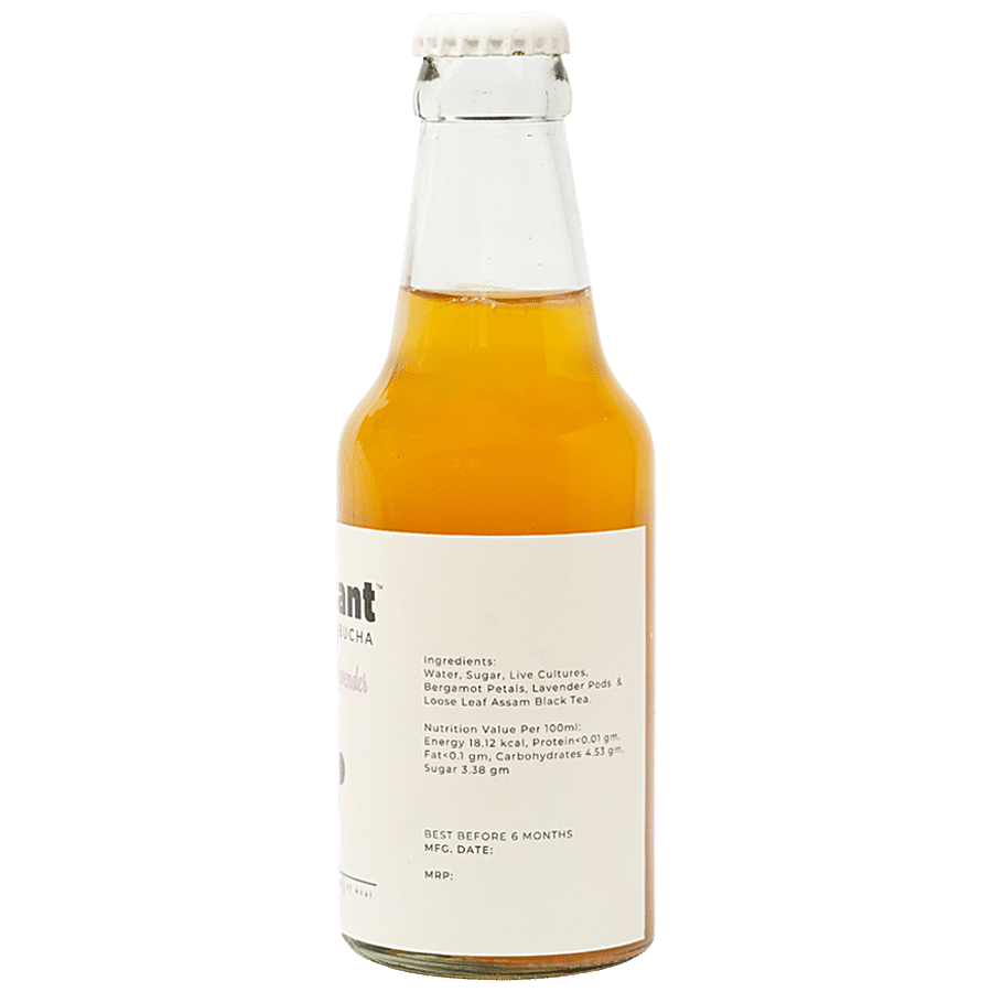 Mossant Earlgrey Lavender Kombucha - Low Sugar