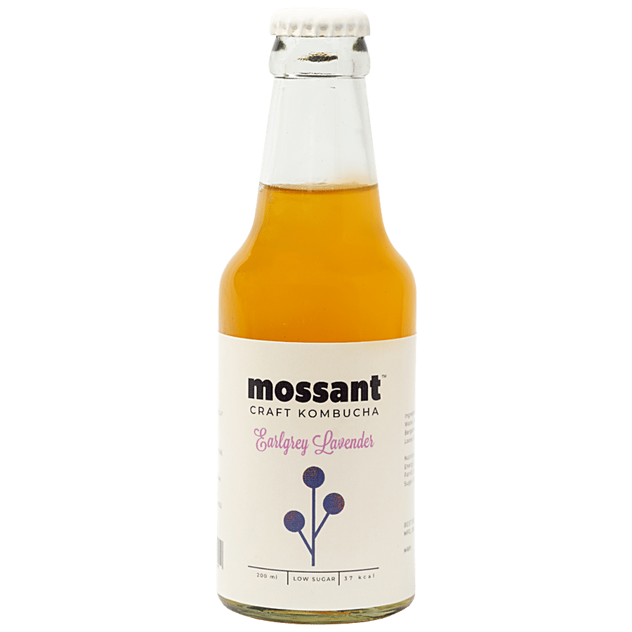 Mossant Earlgrey Lavender Kombucha - Low Sugar