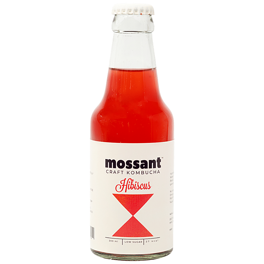 Mossant Hibiscus Kombucha - Low Sugar