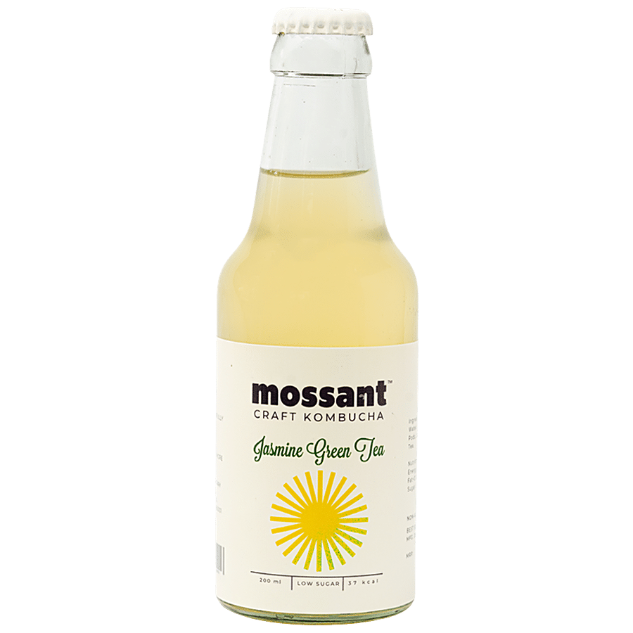 Mossant Jasmine Green Tea Kombucha - Low Sugar