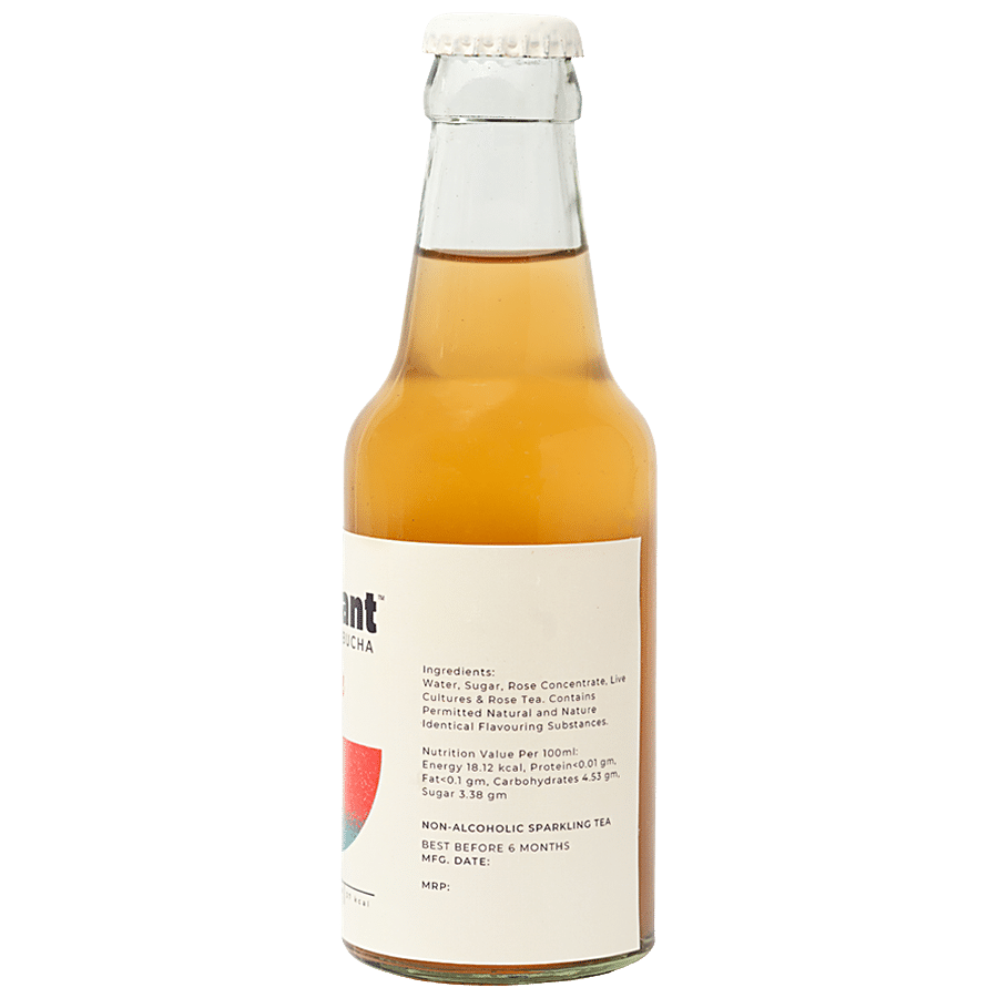 Mossant Rose Kombucha - Low Sugar