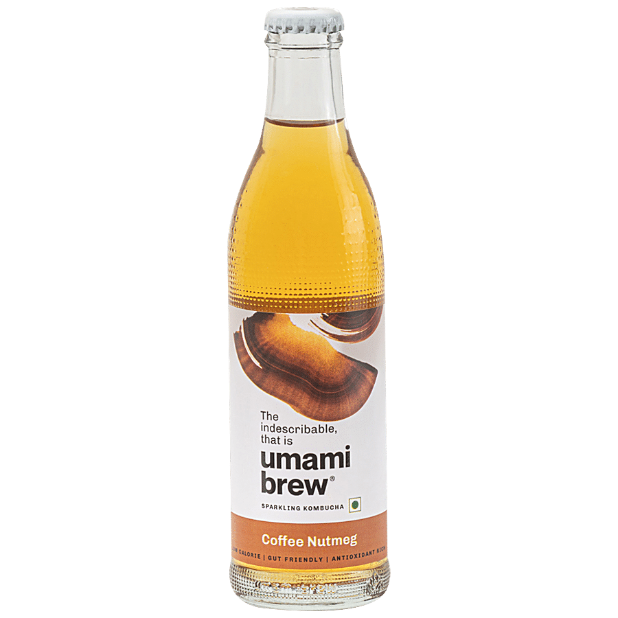 umami brew Sparkling Kombucha - Coffee Nutmeg