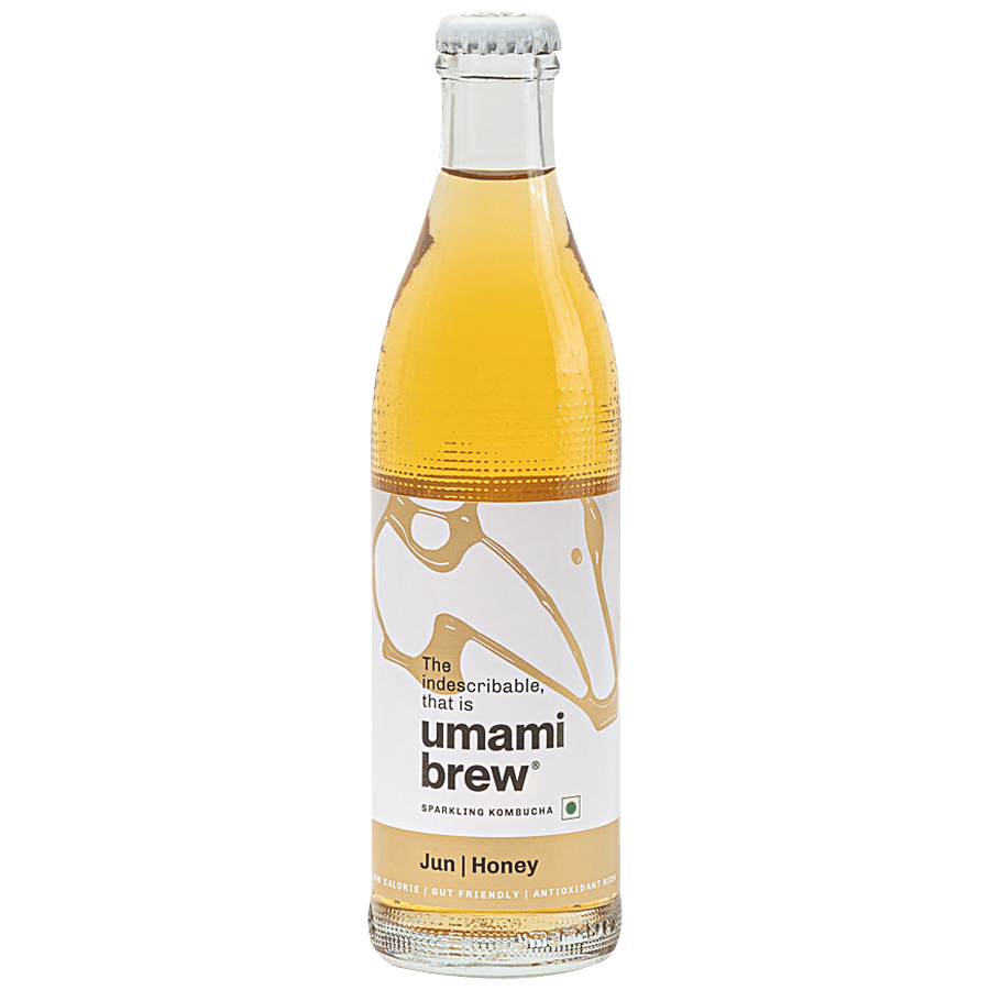 umami brew Sparkling Kombucha - Jun Honey