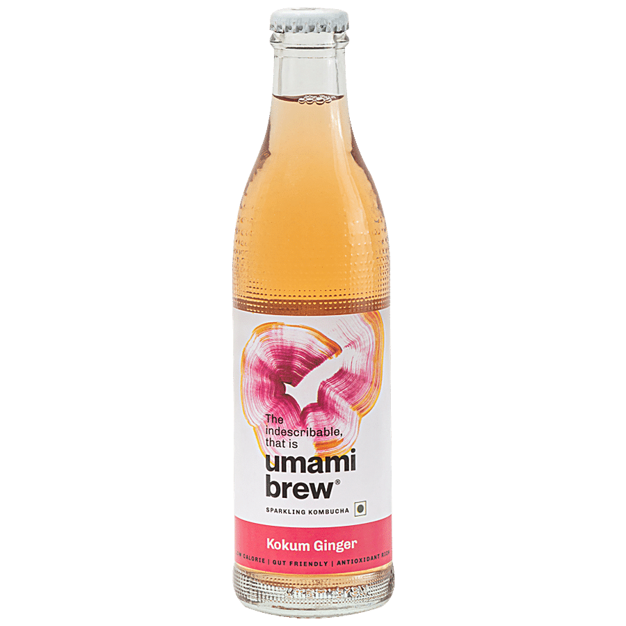 umami brew Sparkling Kombucha - Kokum Ginger