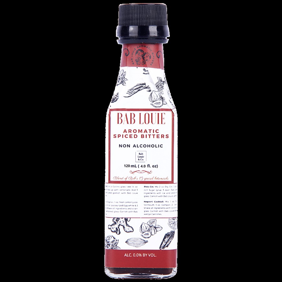 Bab Louie & Co. Aromatic Spiced Bitters - Non-alcoholic