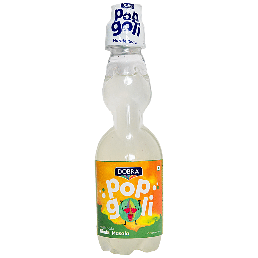 DOBRA Pop Goli Marble Soda Nimbu Masala - Refreshing Soft Drink