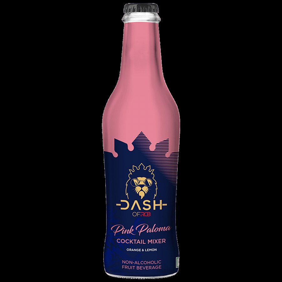 Dash of RCB Pink Paloma Cocktail Mixer - Non-Alcoholic Fruit Beverage