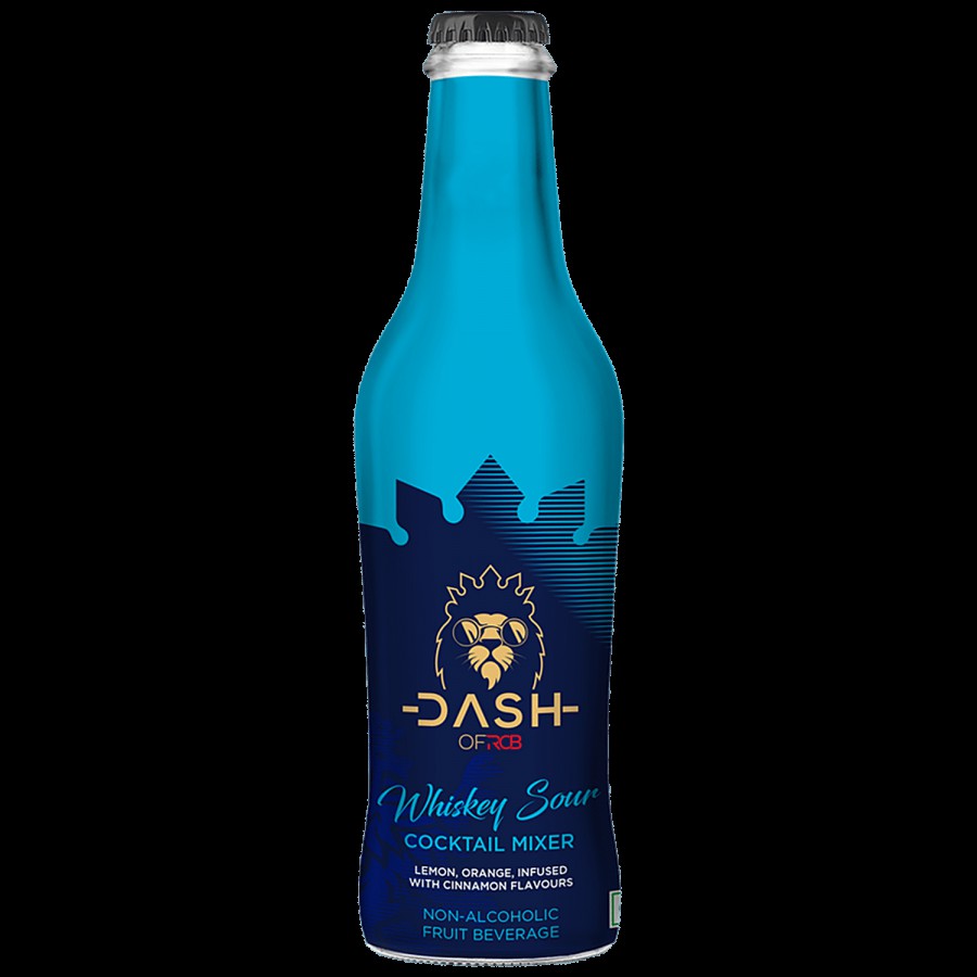 Dash of RCB Whiskey Sour Cocktail Mixer - Non-Alcoholic Fruit Beverage