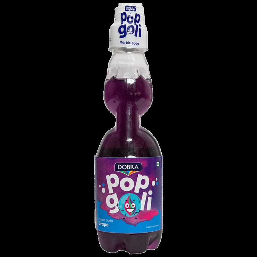 Dobra Pop Goli Marble Soda Grape - Refreshing Soft Drink