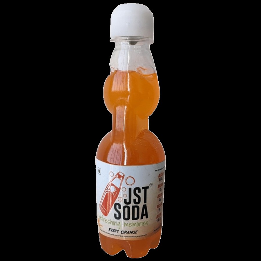 JST Soda Fizzy Orange Goli Soda - Refreshing Taste