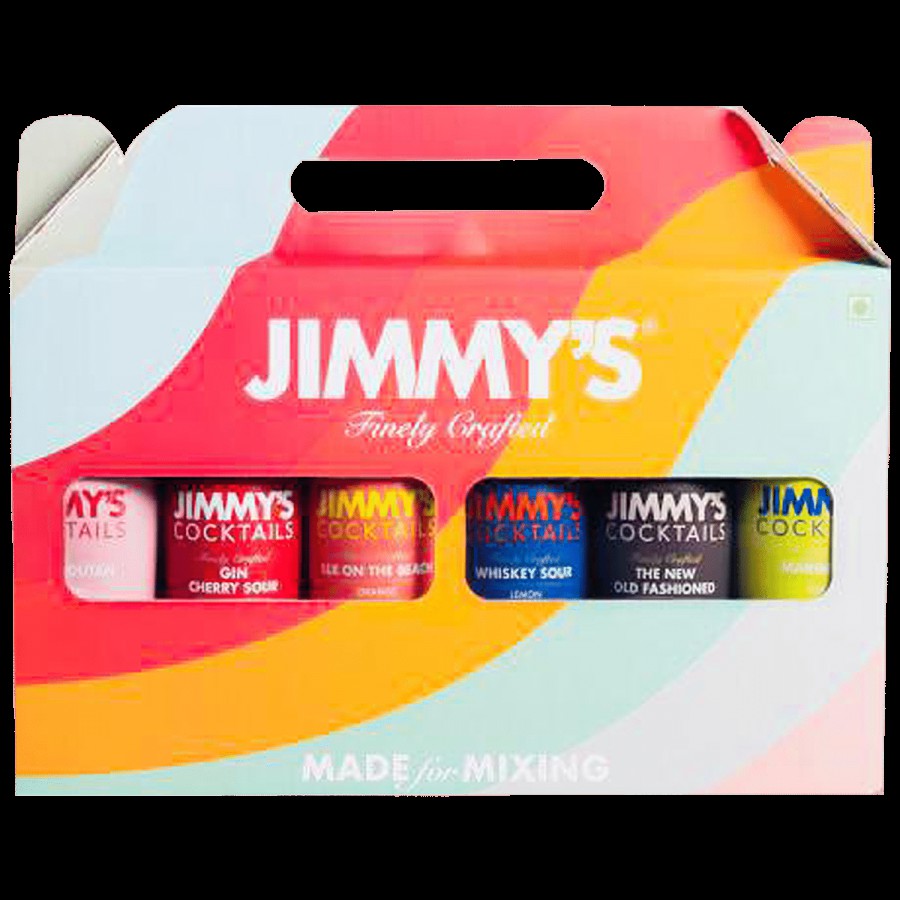 Jimmys Cocktails Celebration Cocktail Pack - Premium Mixers