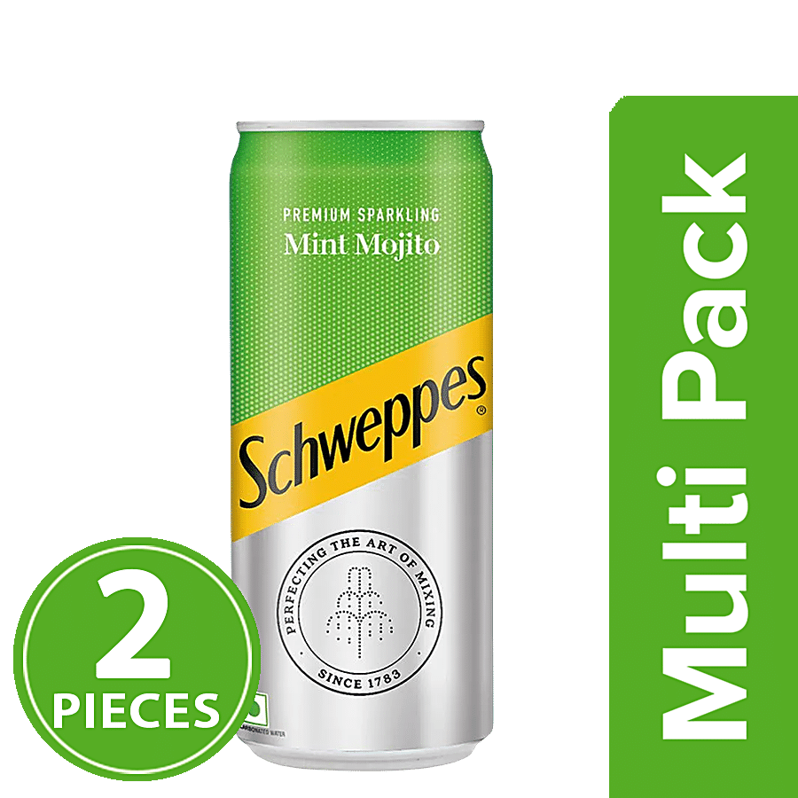 Schweppes Mint Mojito Premium Sparkling Mixer - Carbonated Water