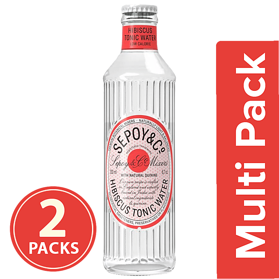 Sepoy & Co. Hibiscus Tonic Water - Natural Quinine