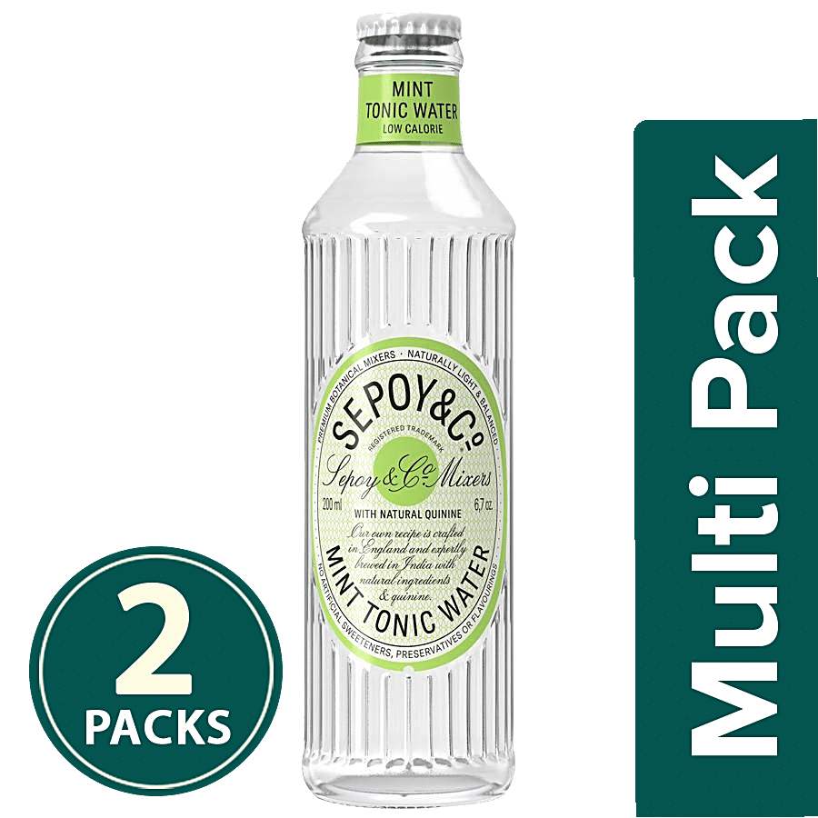 Sepoy & Co. Mint Tonic Water - Natural Quinine