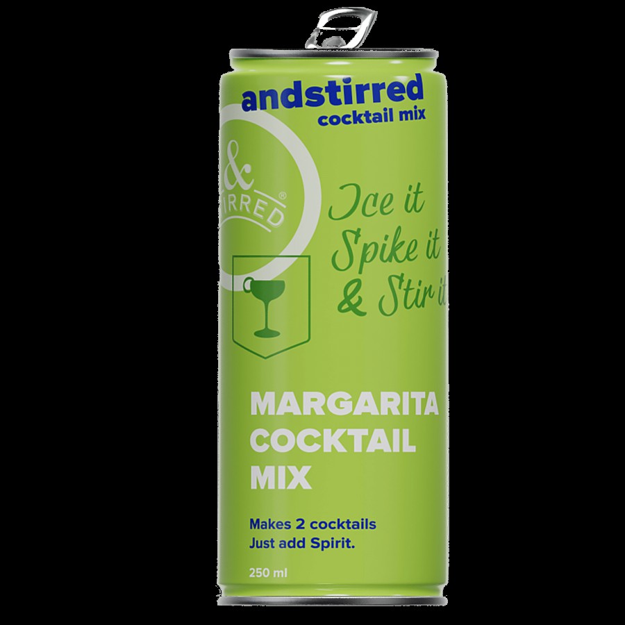 &Stirred Margarita Cocktail Mix - Refreshing