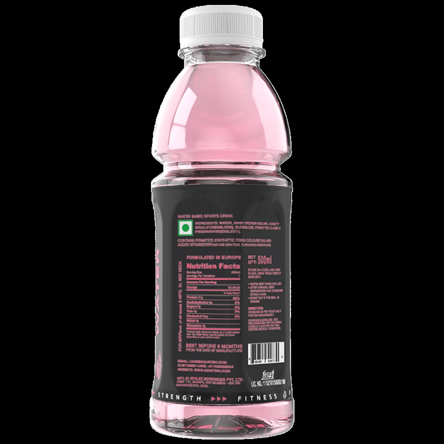 AQUATEIN Pro 21g Protein Water - Strawberry