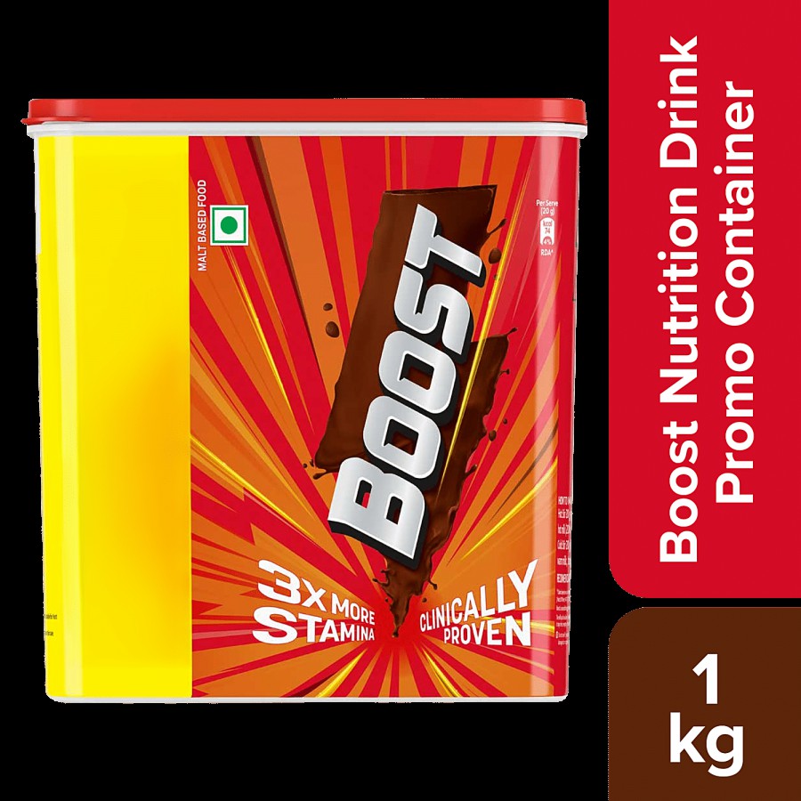 Boost Nutrition Drink Promo Container