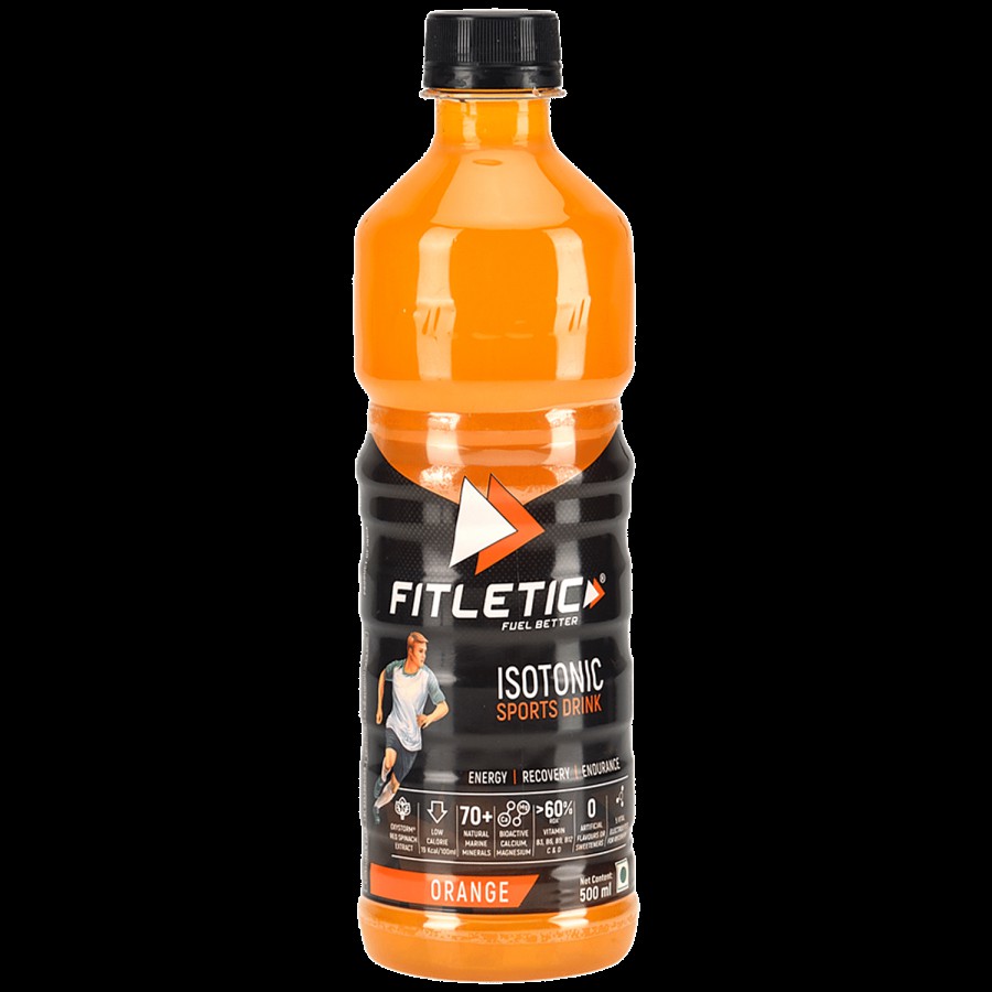 Fitletic Fuel Better Isotonic Sports Drink - Orange