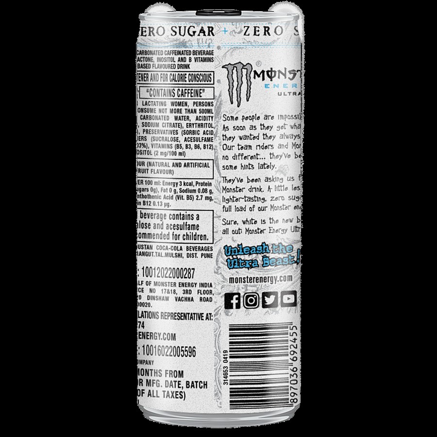 Monster Ultra Energy Drink - Zero Sugar