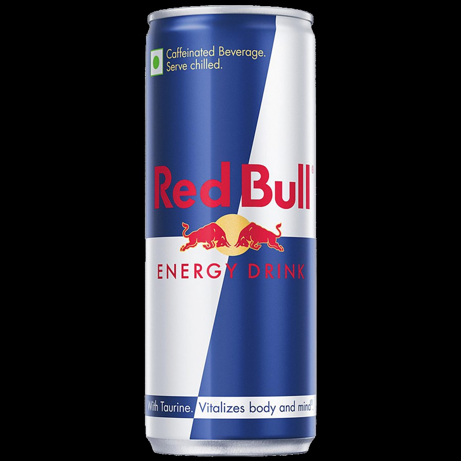 Red Bull Energy Drink Caffeinated Beverage With Taurine - For Body & Mind