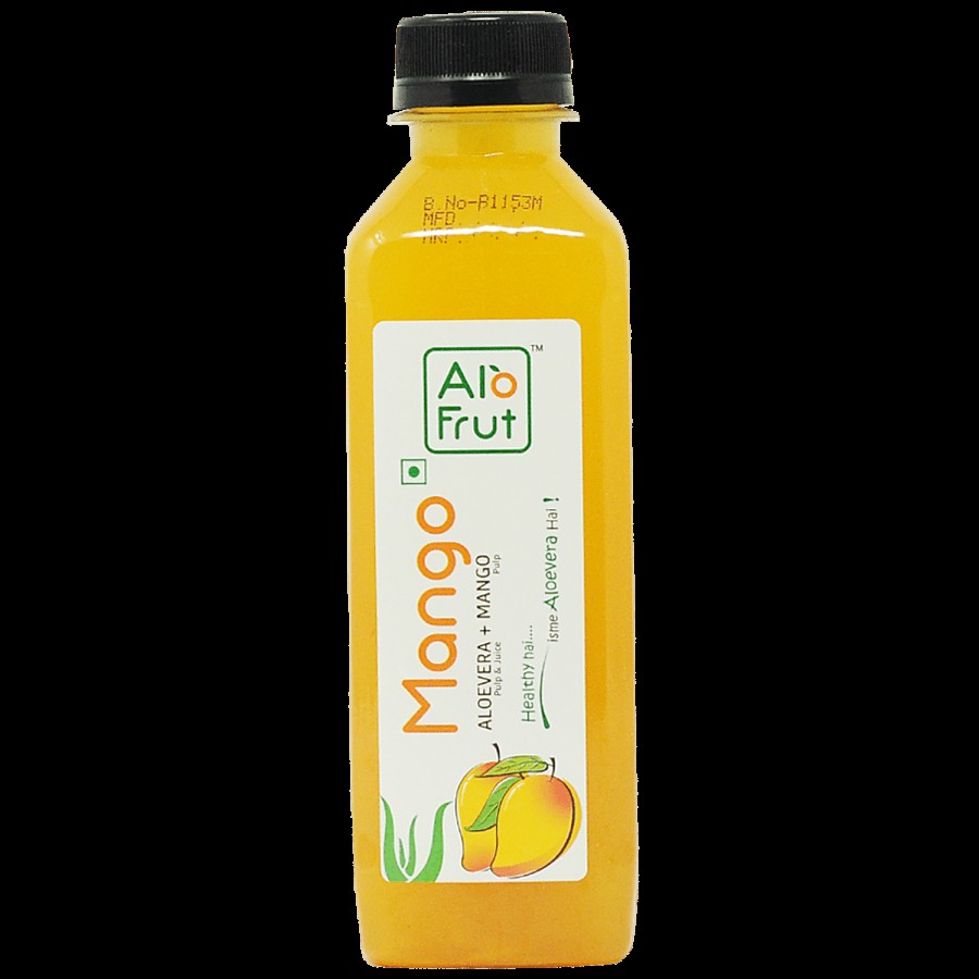 Alo Frut Mango Juice With Aloe Vera