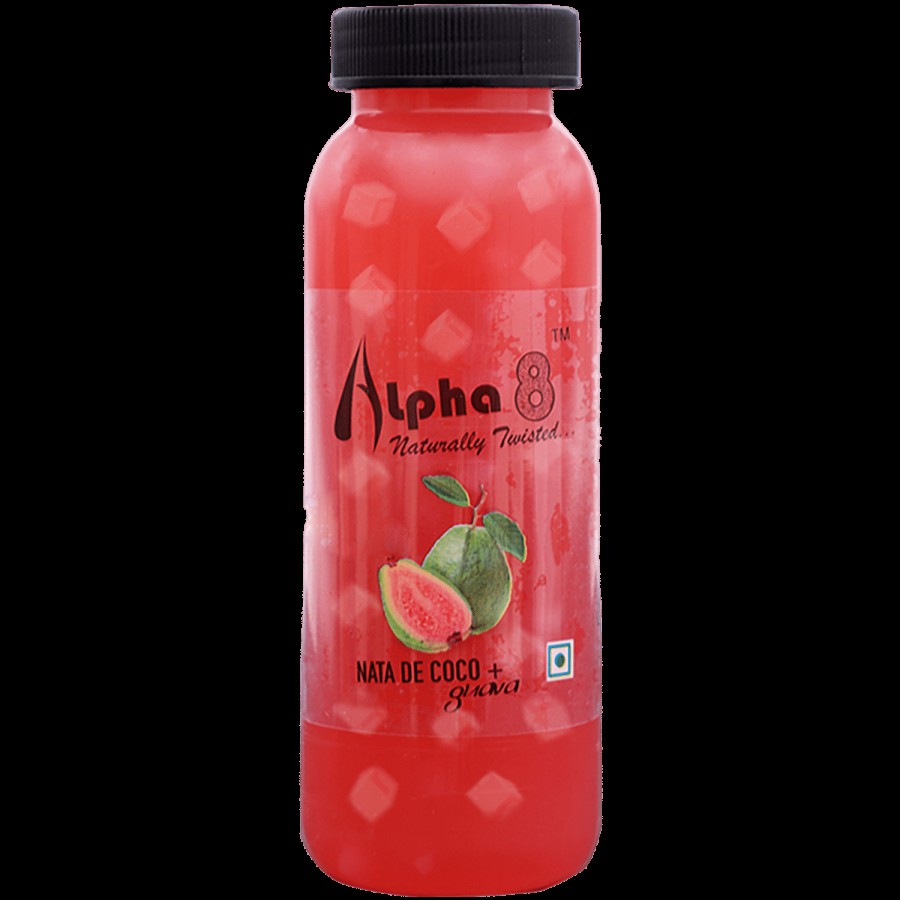 Alpha 8 Guava Juice - Nata De Coco