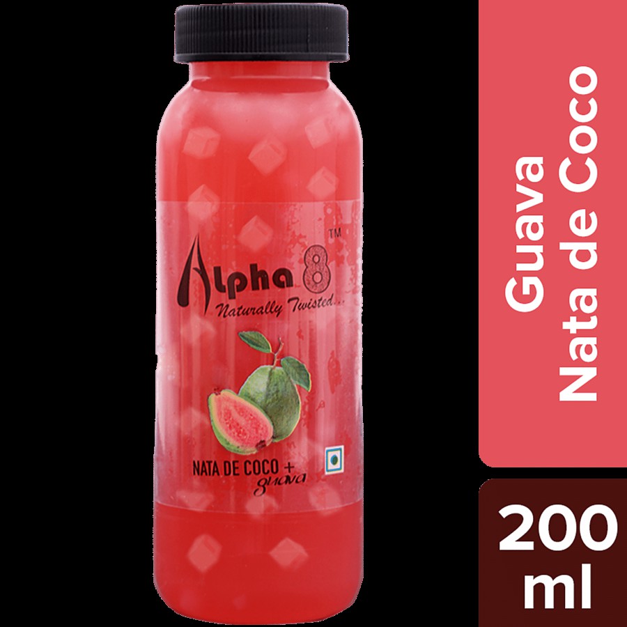 Alpha 8 Guava Juice - Nata De Coco