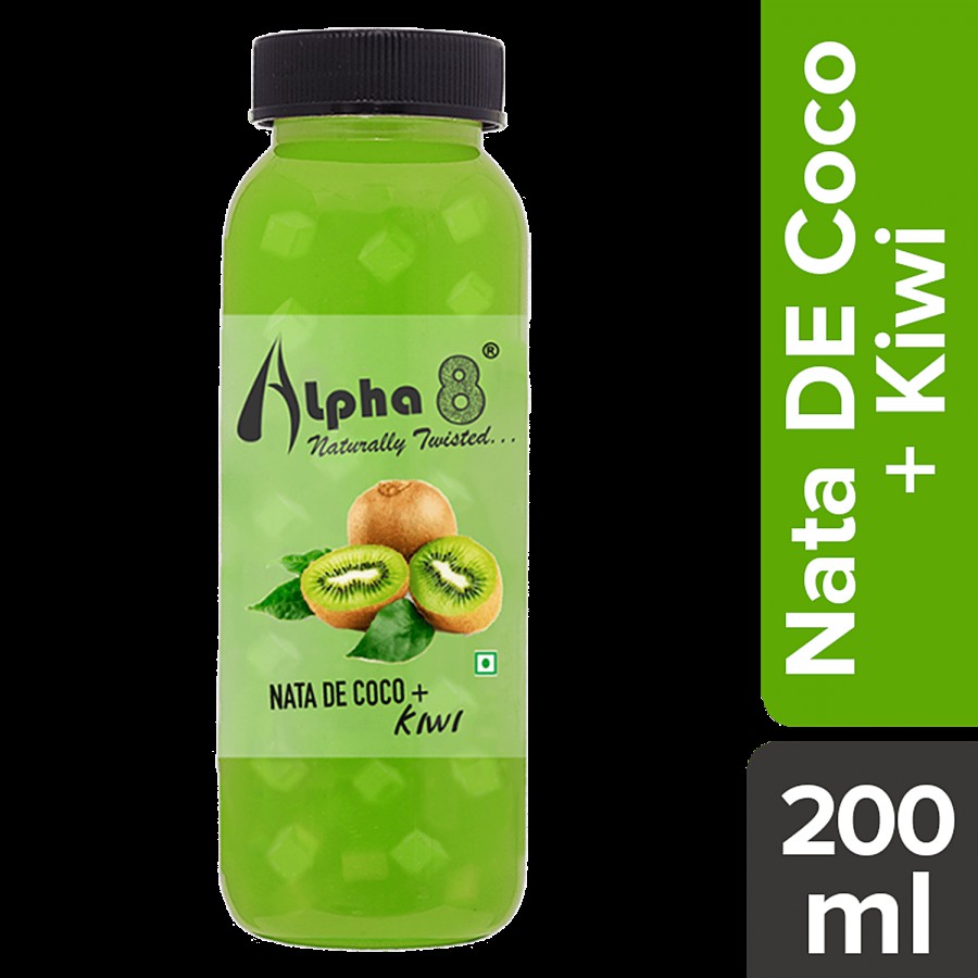 Alpha 8 Kiwi With Goodness Of Nata De Coco - Naturally Twisted