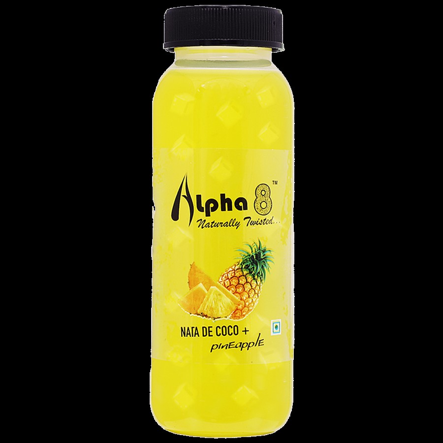 Alpha 8 Pineapple With Goodness Of Nata De Coco - Naturally Twisted