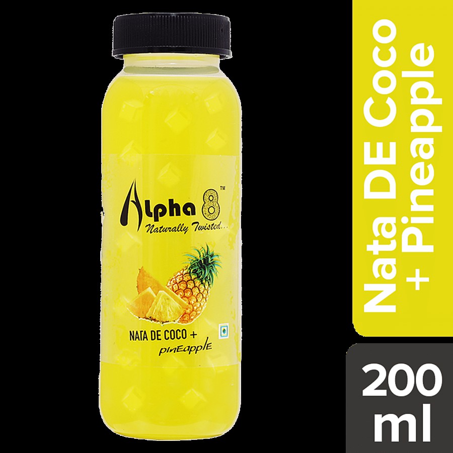 Alpha 8 Pineapple With Goodness Of Nata De Coco - Naturally Twisted