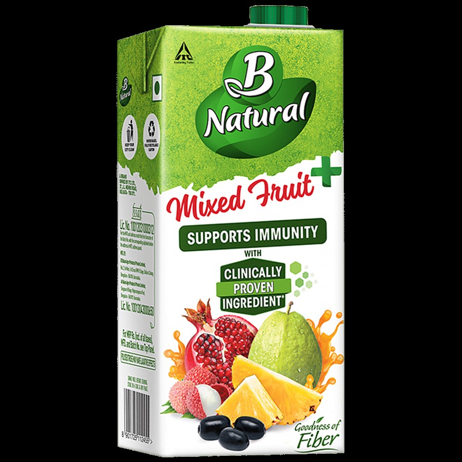 B Natural Mixed Fruit+ Juice