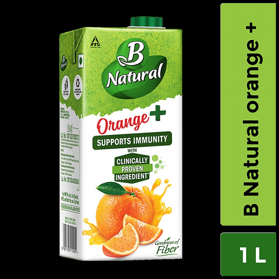 B Natural Orange+ Juice - With Green Coffee Extract