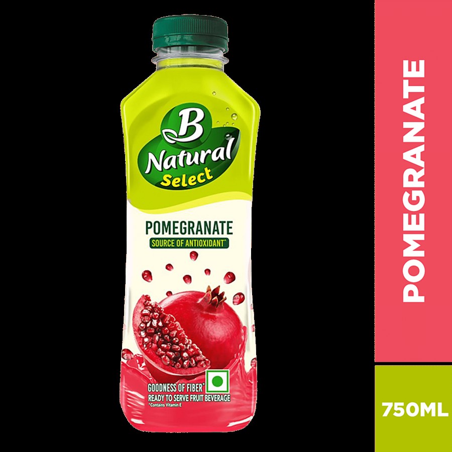 B Natural Select Pomegranate - With Basil Seeds