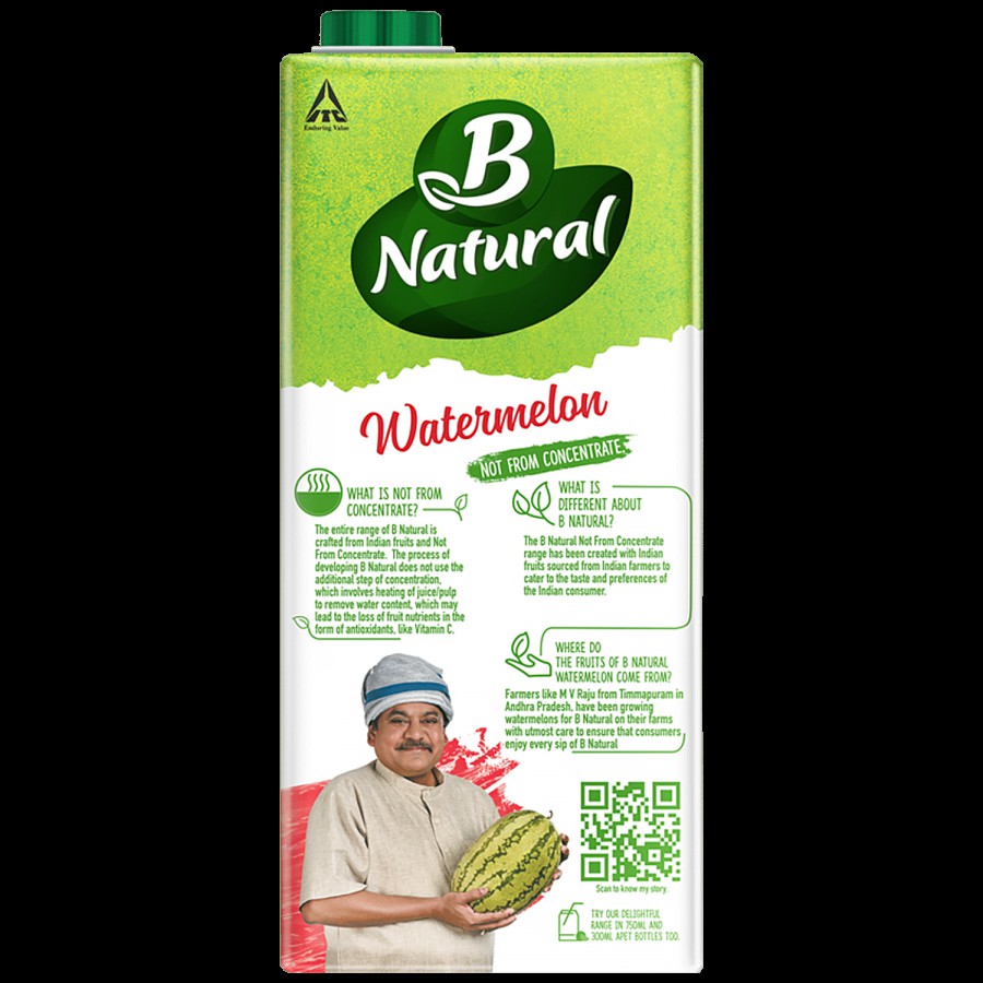 B Natural Watermelon Fruit Juice