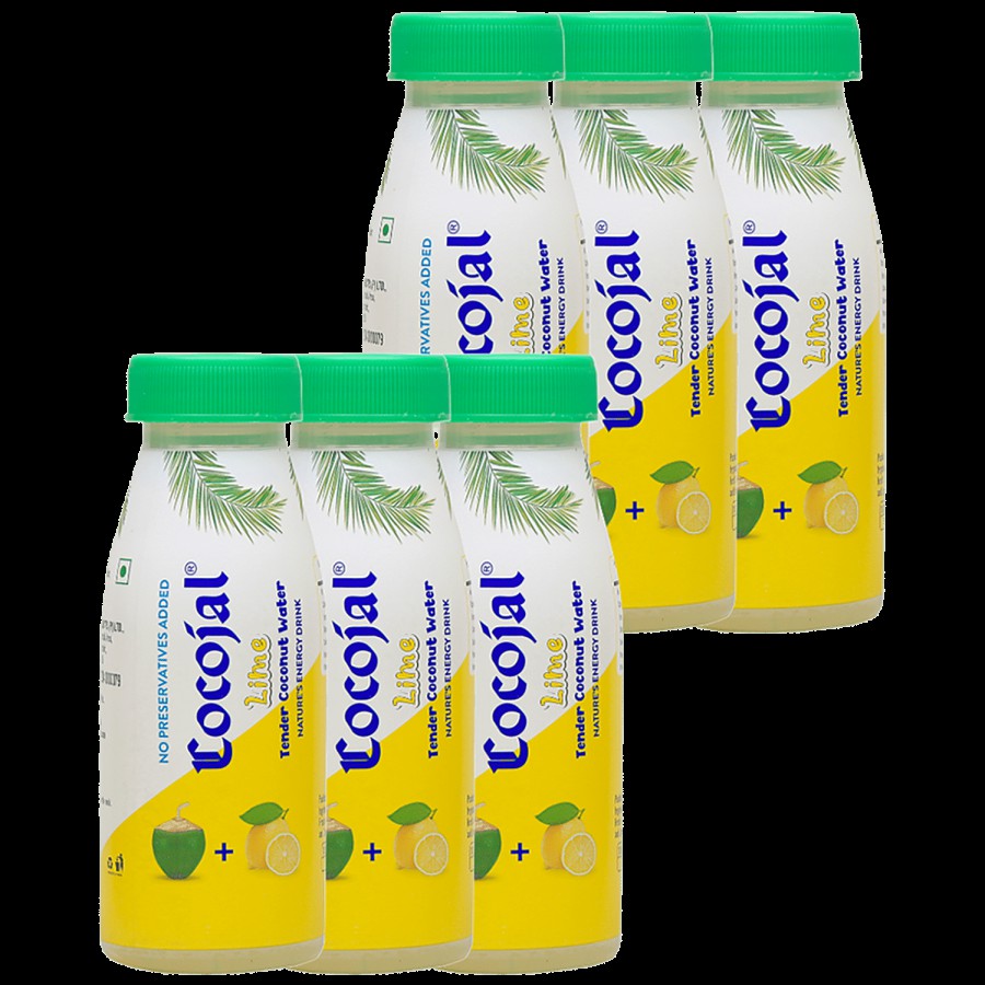 Cocojal Tender Coconut Water - Lime Flavor