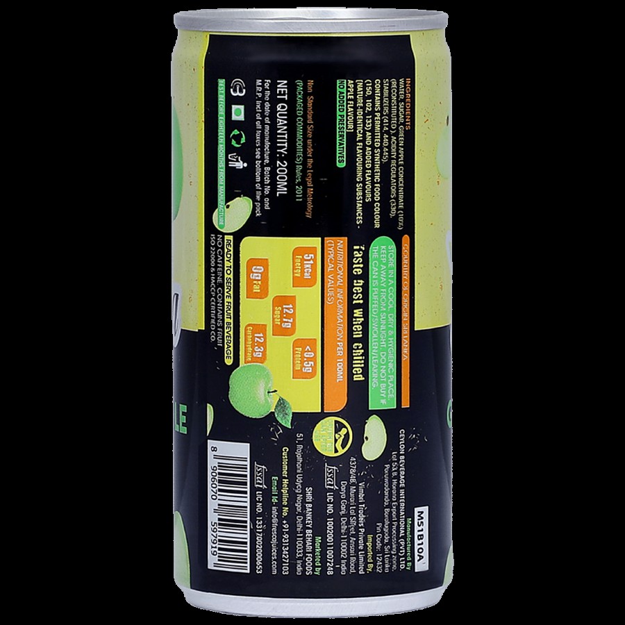 Fresca Fruit Drink - Green Apple